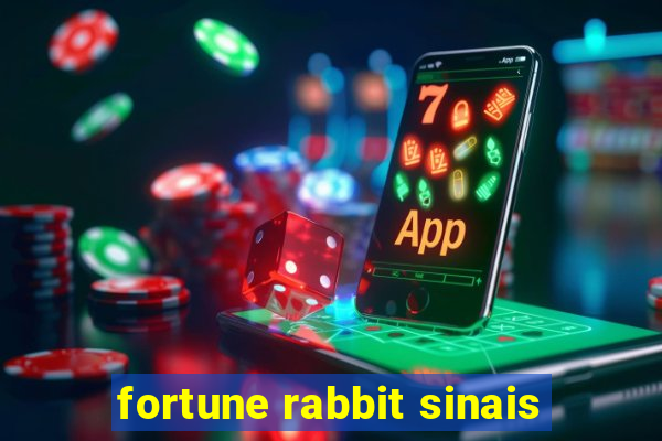 fortune rabbit sinais